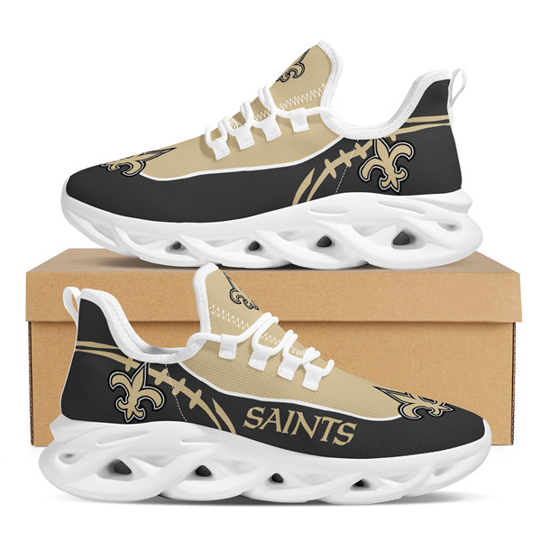 Women's New Orleans Saints Flex Control Sneakers 004 Women's New Orleans Saints Flex Control Sneakers 004